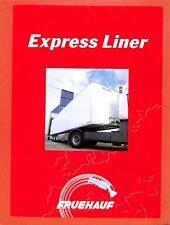 REMORQUES FRUEHAUF " EXPRESS LINER " PROSPECTUS de 1993