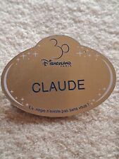 Rare nametag disney cast