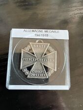 ALLEMAGNE MEDAIILE 194/1918     REPRODUCTION