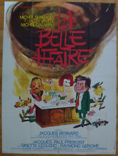 LA BELLE AFFAIRE M. Serrault M. Galabru 1973 Affiche Originale 120x160 Poster