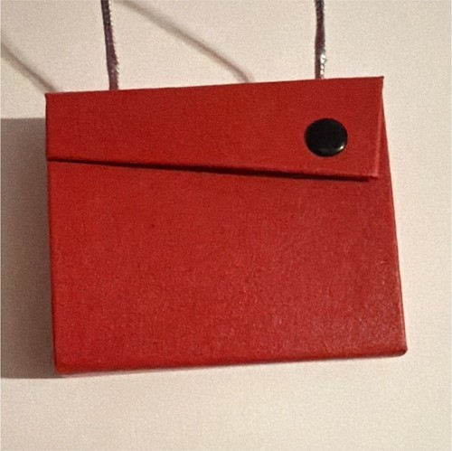 écrin boîte bijoux rouge - bijoux,