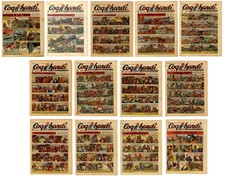 COQ HARDI  n° 43 au n°54  (