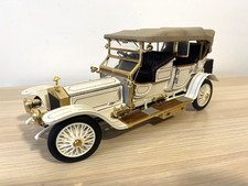 ROLLS ROYCE TOURER 1911 Beige intérieur noir model précision FRANKLIN MINT 1:24