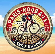 Plaque Murale Métal Ronde
