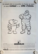 Affiche MICHELIN Pneumatique - COUPE DU MONDE FOOTBALL 1998