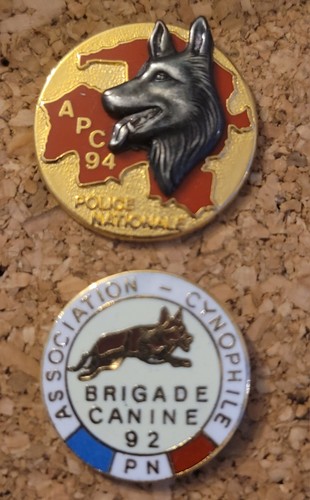 Lot pin brigade canine - brigade,
