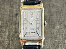 Omega Cal.T17 Vintage 1940s Manuel Automatique Montre Hommes Authentique Travail