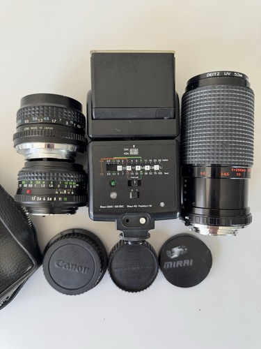Set objectifs minolta - objectifs,