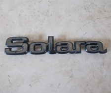 Antique Simca Talbot Solara monogram emblem badge sign car old automobile France
