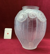HUNEBELLE VASE ROSE BLEU
