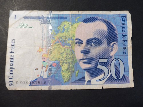 Billet frs st exupery - 50,