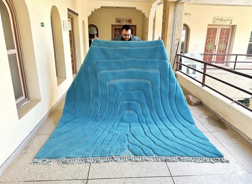 Tapis laine berbère - tapis, en