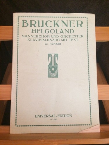 Bruckner helgoland choeur - helgoland,