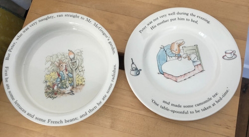 Assiettes porcelaine plate - 2,