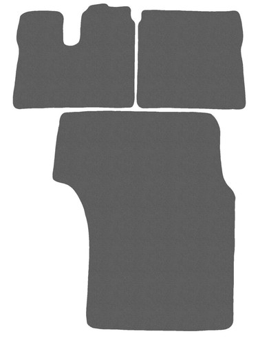 Graphite velour tapis - velour,