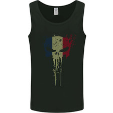 Débardeur Musculation Homme France Skull