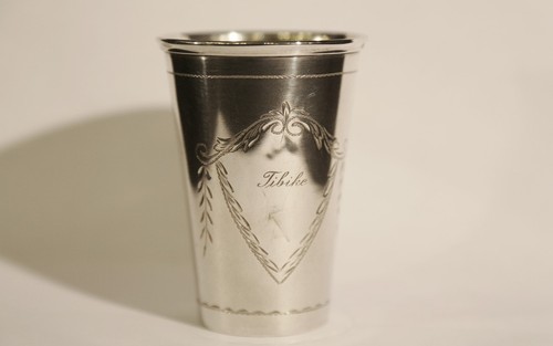 Timbale argent massif - en,