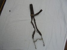 montant de bride de cheval d officier  francais modele 1874   de 1 guerre 