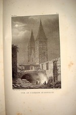 19 ALSACE RHIN Lithographie