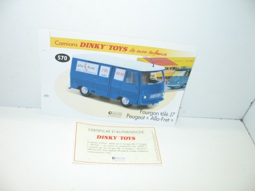 Fiche certif dinky toys - 1, certif.