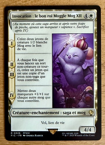 Carte magic final fantasy - magic-,