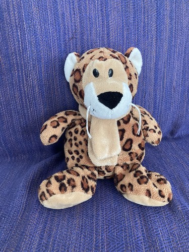 Peluche léopard avec - , écharpe