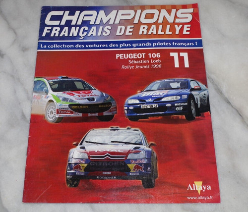 Champions francais rallye - francais,