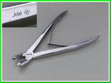 Vintage instrument médical~acier inoxydable~médical pince coupante