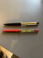 Lot 2 stylo bille denmark mobile souvenir Bruxelles manneken pis vintage