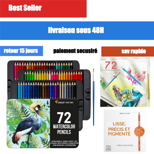 Crayons couleur - 72,