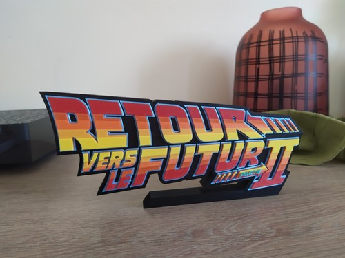 Enseigne retour vers futur - vers, le