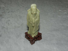 Ancienne statuette en pierre Extrême Orient Chine Asie Chinese Sculpturing