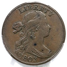 1803 S-247 R-3 PCGS VF 30 Sm
