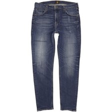 Lee Austin  Femme Bleu Skinny Slim Stretch Jeans W34 L32 (106359)