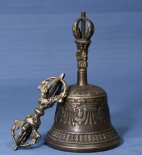 7.6" Tibet bouddhisme cuivre