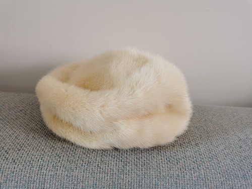 Bonnet vison vintage toque - vintage,,