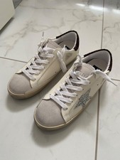 Sneakers golden goose 38 Blanche grise étoile dorée effets abîmée 