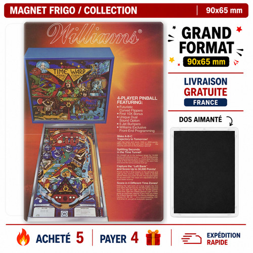 Magnet frigo flipper time - frigo,