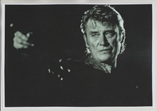 JOHNNY  HALLYDAY   N° 153  : PHOTO DE MAGAZINE  PLASTIFIEE .