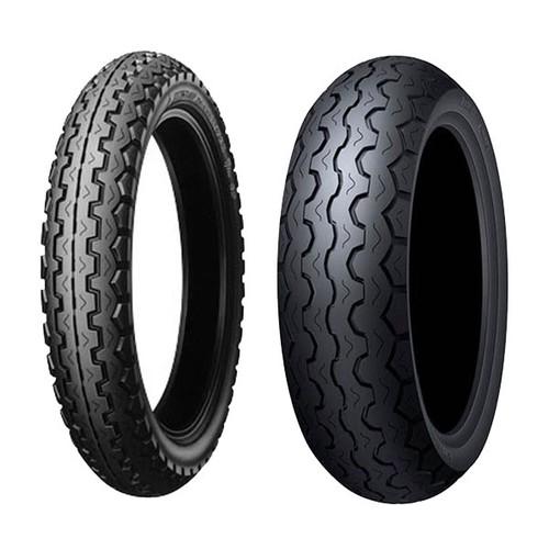 Set pneus dunlop 25 18 - dunlop, 4.25-18