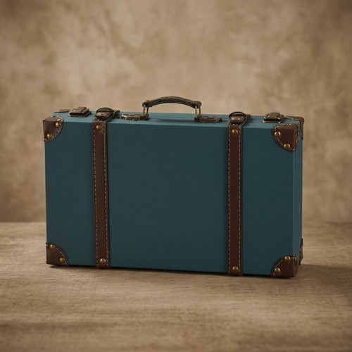 Valise rigide vintage coins - rigide,