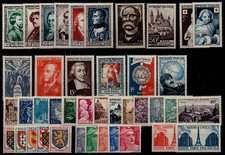 TIMBRES FRANCE ANNÉE 1951