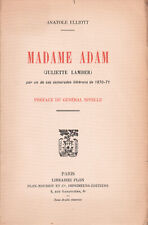 Guerre de 1870-1871 Anatole ELLIOTT - Madame Adam (Juliette Lamber) ex. numéroté
