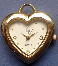 LIP - MONTRE-PENDENTIF en FORME de COEUR (Pile à changer)