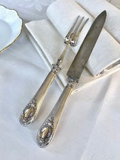 Couverts de service en argent poinçon Minerve - Armand Frenais - Découpe Viande