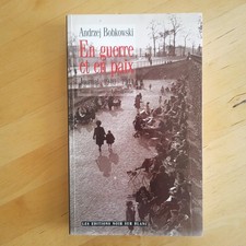 En guerre et en paix. journal