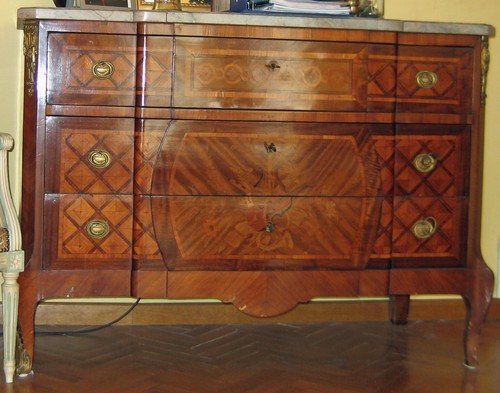 Commode louix xvi transition - louix,