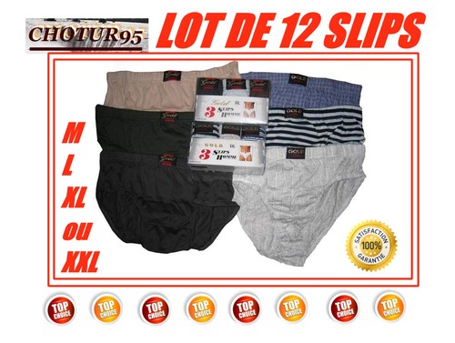 Lot slips en coton - de,