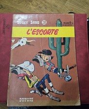 Lucky Luke, L’Escorte, Dupuis, Morris, Goscinny, BD ancienne, édition 1966,...