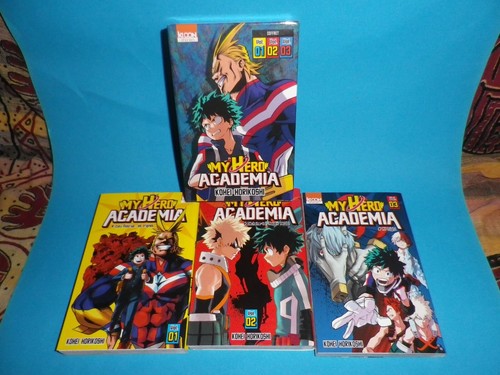 Coffret manga hero academia - my,